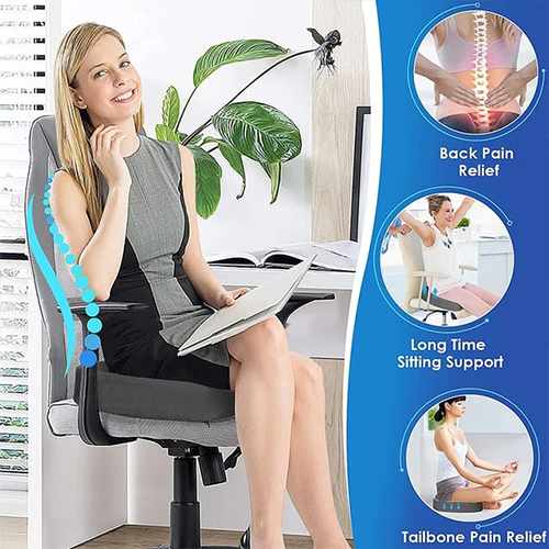وسادة مقعد DENX DX2562 على شكل U من الإسفنج للمنزل والمكتب