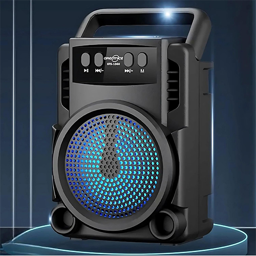 سماعة بلوتوث GTS-1360 بصوت قوي وباس عميق مع FM