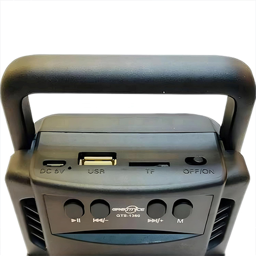 سماعة بلوتوث GTS-1360 بصوت قوي وباس عميق مع FM