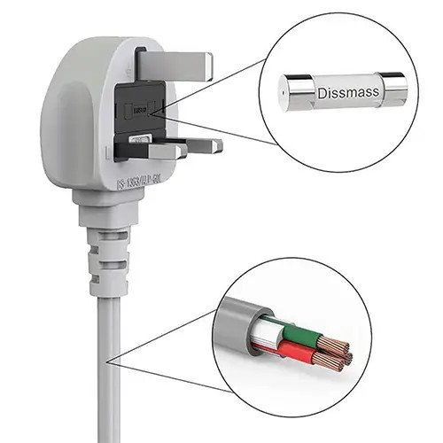 توصيلة LABRA LB03 الكهربائية مع 6 مقابس كهربائية 3 منافذ USB