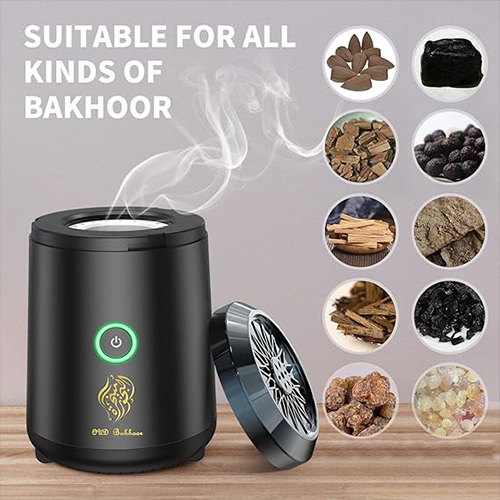 مبخرة البخور الكهربائية المحمولة BK-18 ، قابلة للشحن، لتبخير وتعطير المكتب والمنزل.