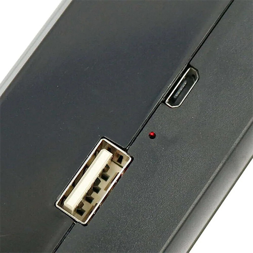 مصباح طوارئ Haverliang HEL‑6866T LED قوي طويل العمر بشحن شمسي وUSB