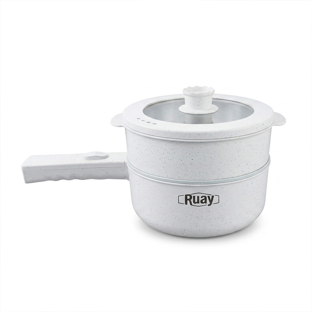 طباخ كهربائي Ruay RA76 Mini Cooker 2 لتر 2 في 1 للقلي والغليان 700 واط