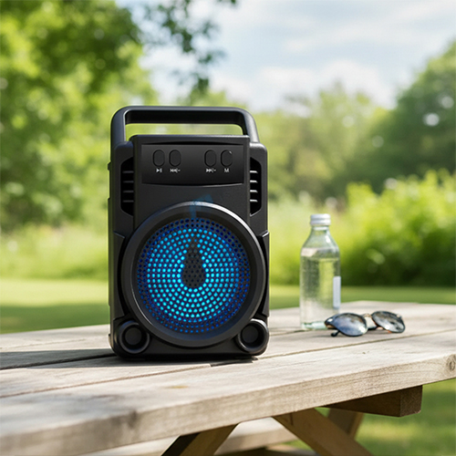سماعة بلوتوث GTS-1360 بصوت قوي وباس عميق مع FM
