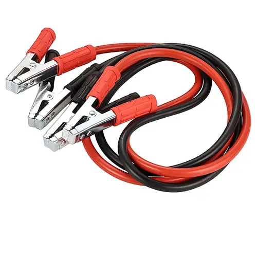 كابلات توصيل بطارية السيارة بطول 2.5 متر - وبطارية بسعة 600 أمبير