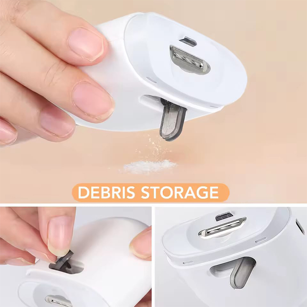 قصافة أظافر كهربائية DENX DX3710 بشحن Type-C وقص وبرد آمن