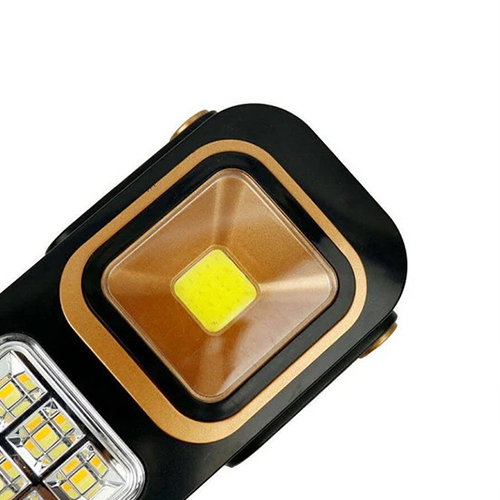 مصباح طوارئ Haverliang HEL‑6866T LED قوي طويل العمر بشحن شمسي وUSB