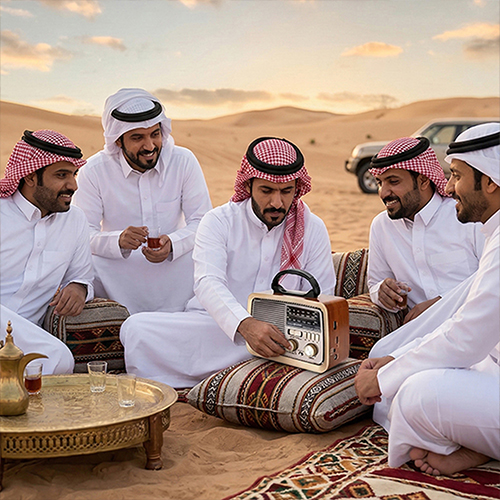 راديو  FM/AM/SW  باند مع مشغل موسيقى USB/TF  ( PR130  - من Primo Plus )