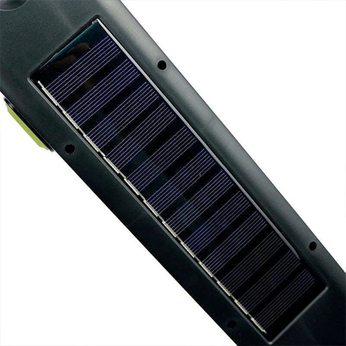مصباح طوارئ Haverliang HEL‑6866T LED قوي طويل العمر بشحن شمسي وUSB