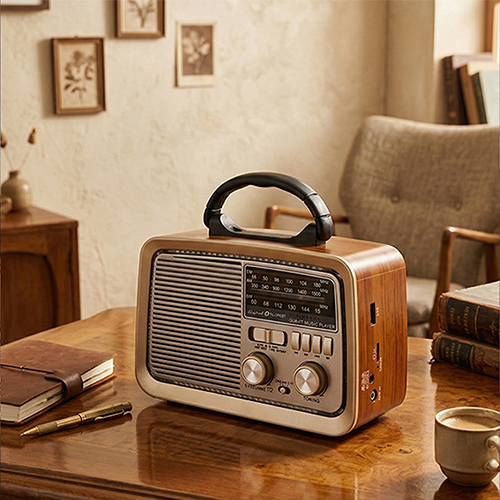 راديو  FM/AM/SW  باند مع مشغل موسيقى USB/TF  ( PR130  - من Primo Plus )