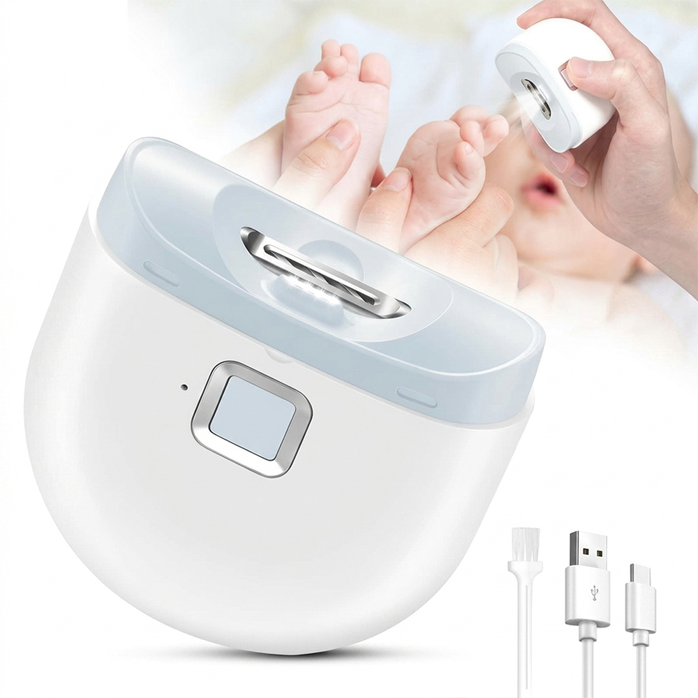 قصافة أظافر كهربائية DENX DX3710 بشحن Type-C وقص وبرد آمن