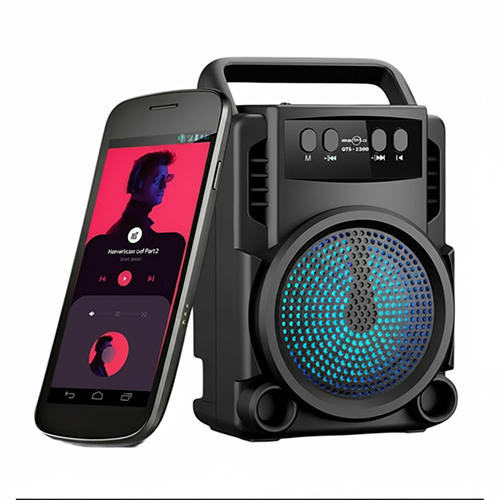 سماعة بلوتوث GTS-1360 بصوت قوي وباس عميق مع FM
