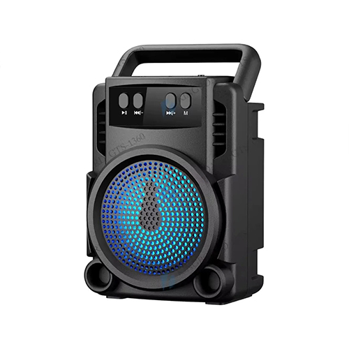 سماعة بلوتوث GTS-1360 بصوت قوي وباس عميق مع FM
