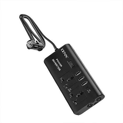 محول الطاقة الذكي DENX DX136 بقدرة 300 واط وتحويل DC إلى AC بكفاءة.
