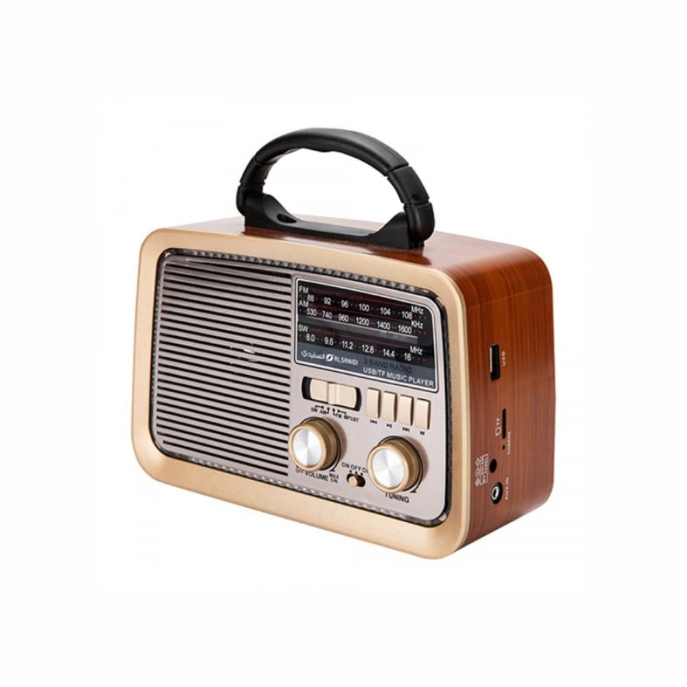 راديو  FM/AM/SW  باند مع مشغل موسيقى USB/TF  ( PR130  - من Primo Plus )